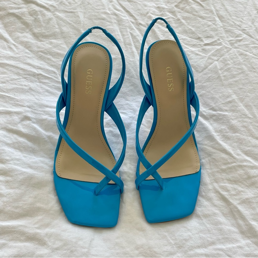 GUESS Blue Heels